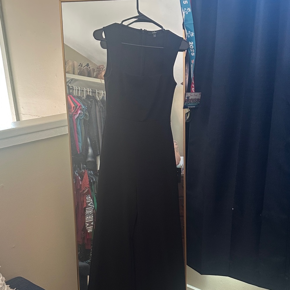 Lulu's Classic Black Jumpsuit